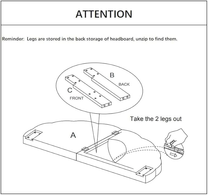 24KF Stunning Crown Design King Headboard, Upholstered Soft Velvet Petal Pattern Headboard King/CA King-Violet