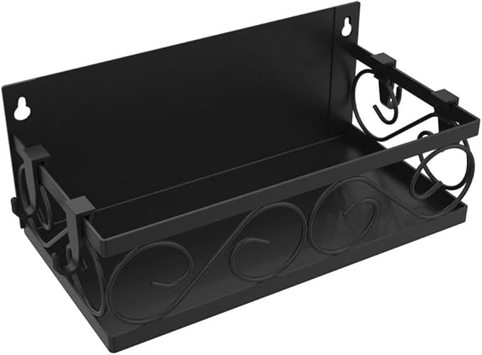 LEONARDLEE Magnetic spice Rack, Stronger Magnet with Wall Mount Option. 4 Removable Hooks, Perfect Space Saver for Kitchen- for Holding Spices, Jars, Bottle, cans (Pack of 2)