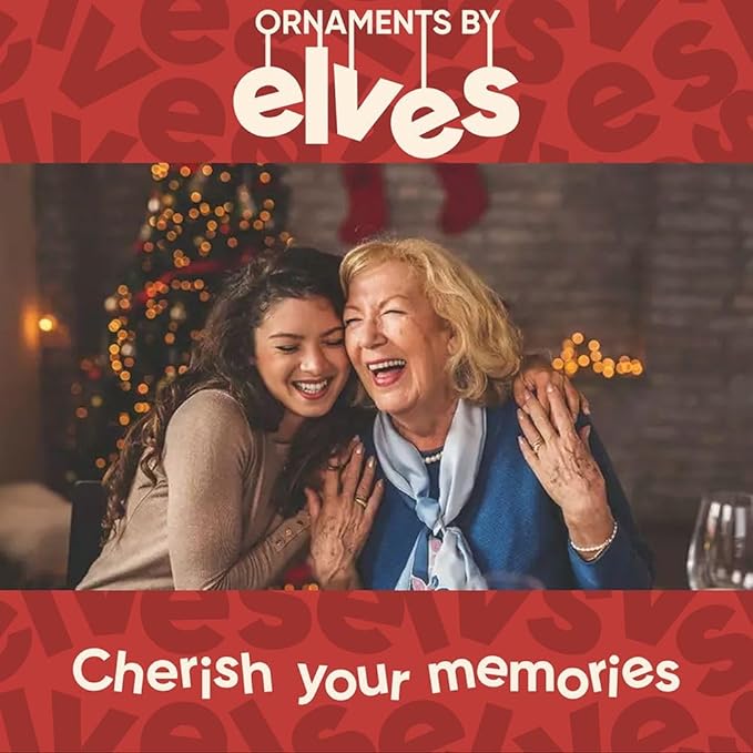 3D African American Pajama Family of 4 Christmas Ornament 2025 Personalized Family Christmas Ornaments 2025 | Black Reading a Book Personalized Tree Ornaments in Red Pajama of Four Ornament Gifts