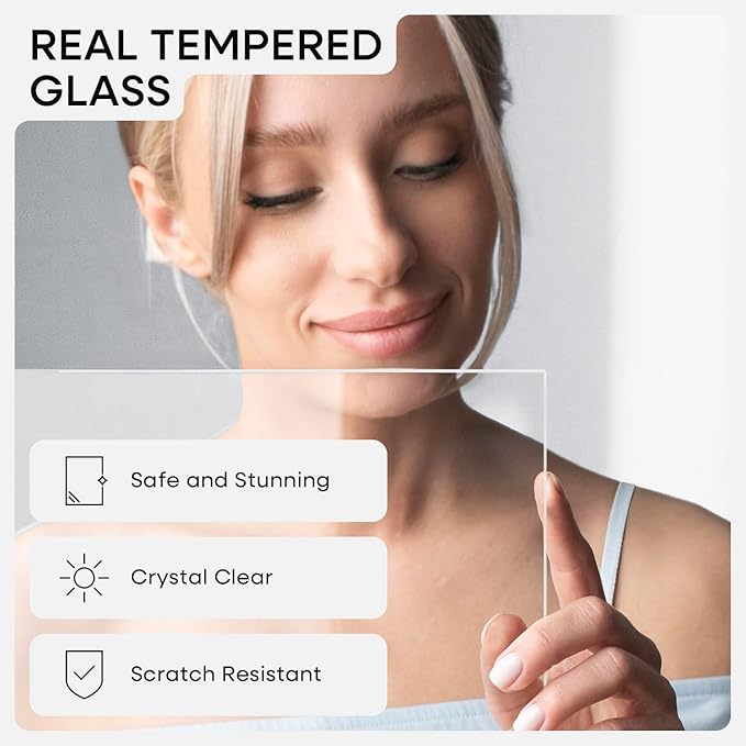 Homeforia 11x17 White Wood Frame, High End Oak 17 x 11 White Wooden Picture Frames with Mat 8 by 12, 11x17 Poster Frame Matted to 8x12 inch Photo, 17x11 Thin Frames, Tempered Glass, Wall Kit, Set of 1