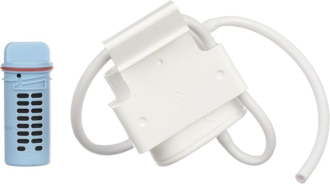 Fluidmaster 8100 Flush 'n Sparkle Automatic Toilet Bowl Cleaning System with Blue Cartridge, Upgraded Version