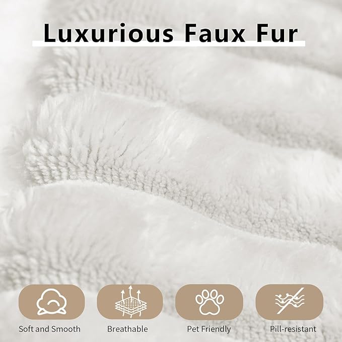 118" Cloud Couch Oversized Modular Sectional Sofa for Living Room,Modern Sofa with Deep Seat,6 Seater Boneless Couch,Comfy Upholstered Corduroy Couches for Apartment, Studio, Office,Bedroom,White