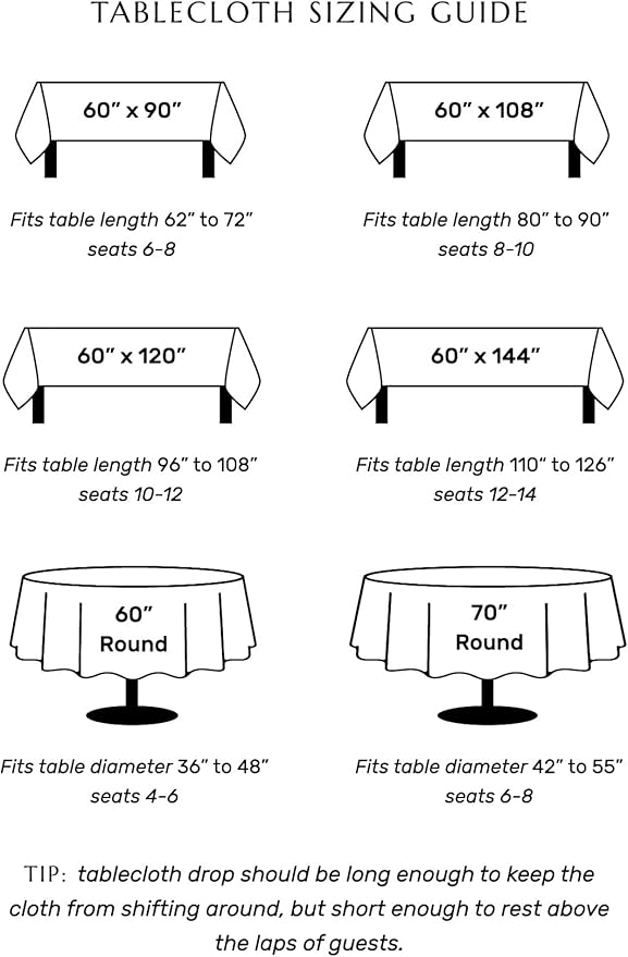 Solino Home Linen Plaid Tablecloth 54 x 72 Inch - 100% Pure Linen Fall Harvest Table Cloth for Rectangle Tables - Machine Washable Tablecloth for Autumn, Halloween, Thanksgiving