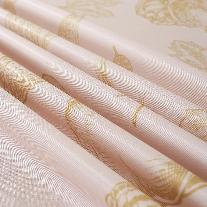 SASTYBALE Thanksgiving Tablecloths for Rectangle Tables 60 x 84 Inch Farmhouse Turkey Pumpkins Tablecloth, Wrinkle Free Vintage Fabric Table Covers for Fall Harvest & Autumn Decor, Brown