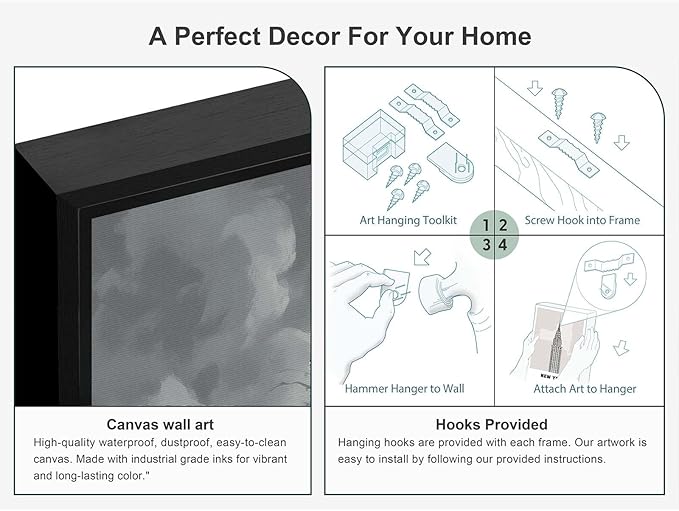 JFHCQJPK Witch and bat flying Halloween poster suitable for home party wall decoration retro Halloween preppy style wall art canvas print suitable for room decoration20x30in Metal blackFramed