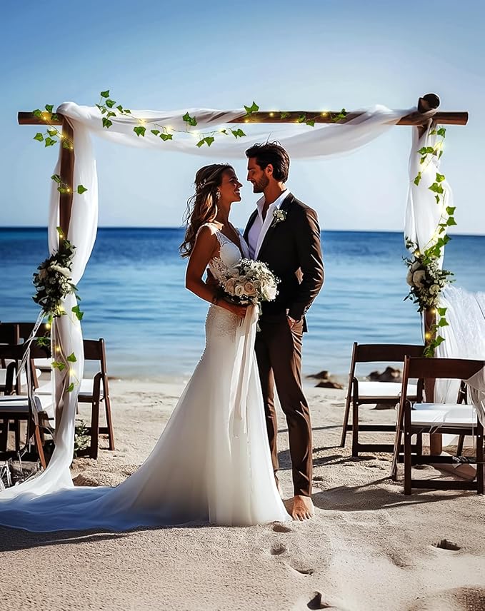 JMEXSUSS 33Ft Vines with Lights Battery Operated, 100 LED Ivy Vines with Fairy Lights Leaf with Remote for Bedroom Wall Classroom Dorm Wedding Birthday Party Decor(Warm White)