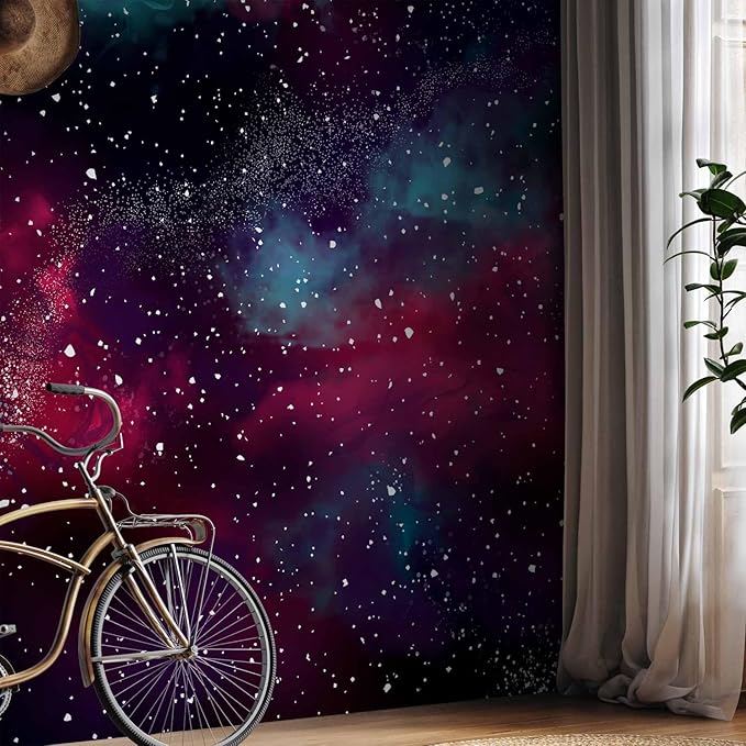 artgeist Wall Mural Space 79x55 in - Non-Woven Wallpaper Fleece Wall Decor Photo Print Picture Image Design Home Mural Galaxy Universe Cosmos Sky a-A-10326-a-a