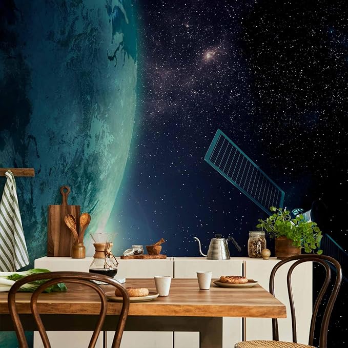 artgeist Wall Mural Cosmos Galaxy 79x55 in - XXL Non-Woven Wallpaper Fleece Wall Decor Photo Print Picture Image Design Home n-B-0007-a-c