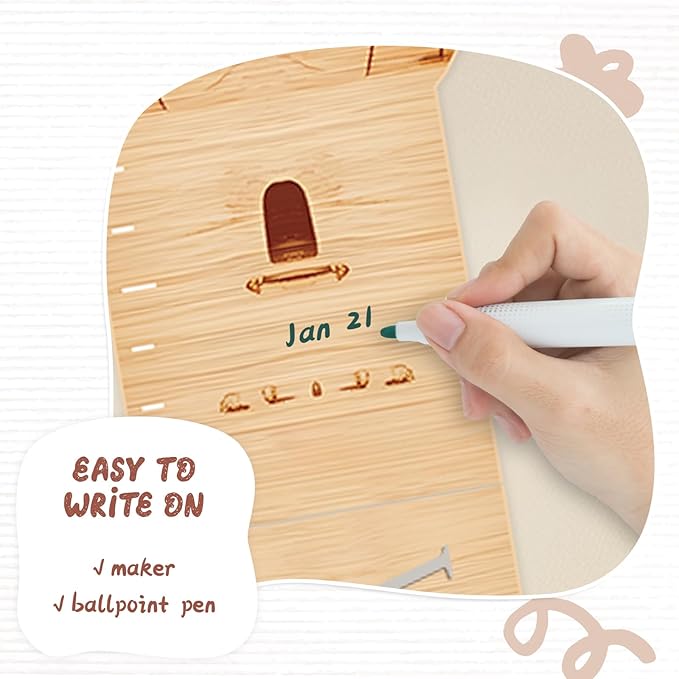 Personalized Name Growth Chart, Castle Height Chart, Customized Name Measuring Board for Kids Height, Kids Growth Measurement Decorative Wall Sticker, Nursery Growth Chart Ruler