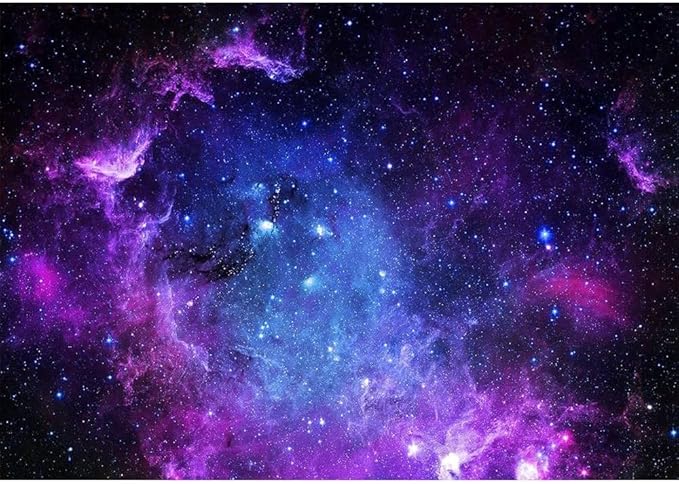 Custom Galaxy Themed Wallpaper Starry Sky Murals for Walls Large Galaxy Wallpaper for Living Room Bedroom Dining Room Wall Murals