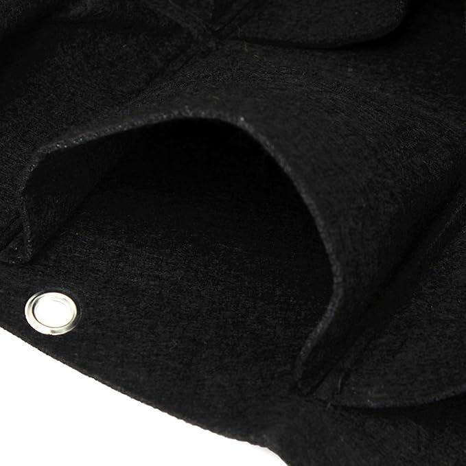 Ogrmar 36 Pockets Vertical Wall Garden Planter Plant Grow Bag for Flower Vegetable for Indoor/Outdoor (36 Pockets, Black)