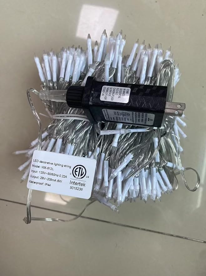 612 LED 60FT Christmas Lights with 136 Drops, 12 Modes Dimmable Blue Outdoor Hanging Lights with Timer Memory, Waterproof Curtain Lights for Home Bedroom Yard Indoor Tree Window Roof Fence Wedding