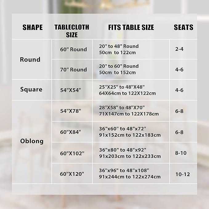 sancua 2 Pack Round Tablecloth 60 Inch Black, Stain and Wrinkle Resistant Table Cloth - Washable Polyester Table Cover for Dining Tables, Buffet Parties and Camping