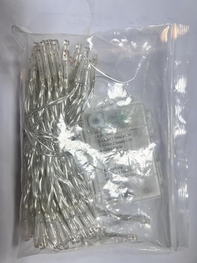 Curtain Lights Battery Operated 200 LED Curtain Fairy Lights 6.6×6.6ft with Remote Timer Outdoor Wall Light Fully Waterproof for Wedding Backdrops Bedroom Decor (Warm White)