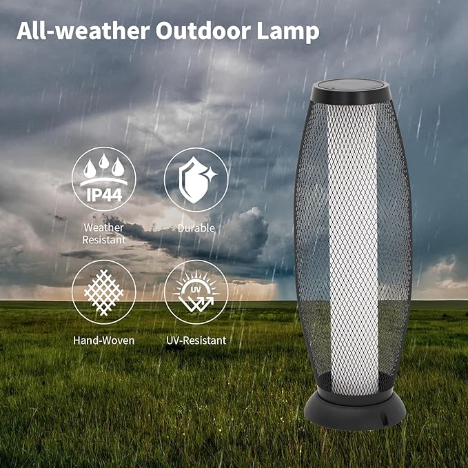 Patio Solar Light Flickering Flame Solar Lamps Hollow Out Waterproof Outdoor Lantern Metal Decorative Lights for Deck Porch Yard