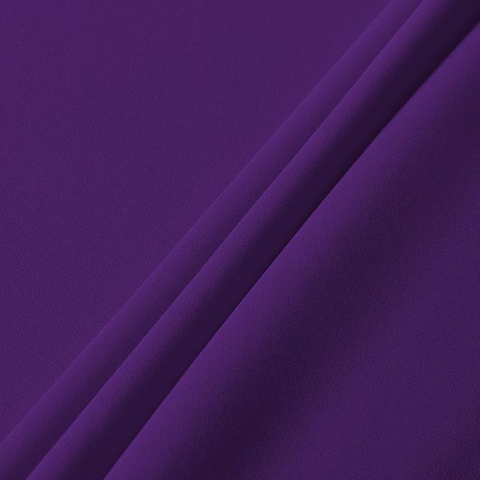 sancua Rectangle Tablecloth - 70 x 120 Inch - Stain and Wrinkle Resistant Washable Polyester Table Cloth, Decorative Fabric Table Cover for Dining Tables, Buffet Parties and Camping, Purple