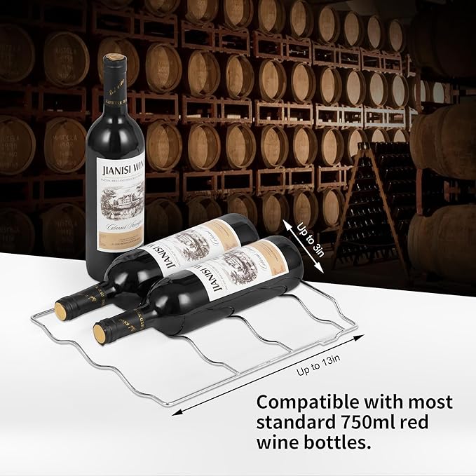 Wine Cooler Refrigerator 18 Bottles, Small Wine Fridge Mini Wine Fridge Countertop with Glass Door Wine Cellars for Red Wine, Champagne, Dry White Wine, Sparkling Wines