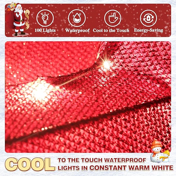 5FT Lighted Nutcracker with Candy Cane for Christmas Decoration, 3D Pre-Lit Iridescent Soldier Xmas Decor with 100 Warm White Lights, Glittered Standing Holiday Display for Outdoor, Indoor