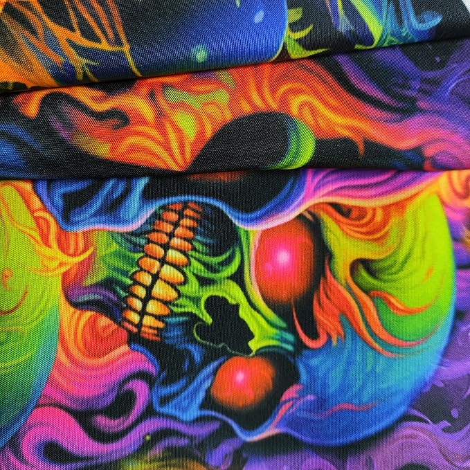 Xiaoput Skull Blacklight UV Reactive Skeleton Wall Tapestry for Bedroom, Living Room, Dorm Decor - 40x30IN