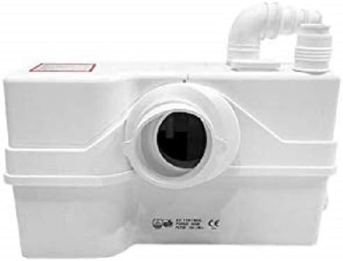 800W/1+HP American Elongated Macerating Toilet Kit with Macerator Pump for Basement Toilet System, 3 - Piece Kit by Lift Assure