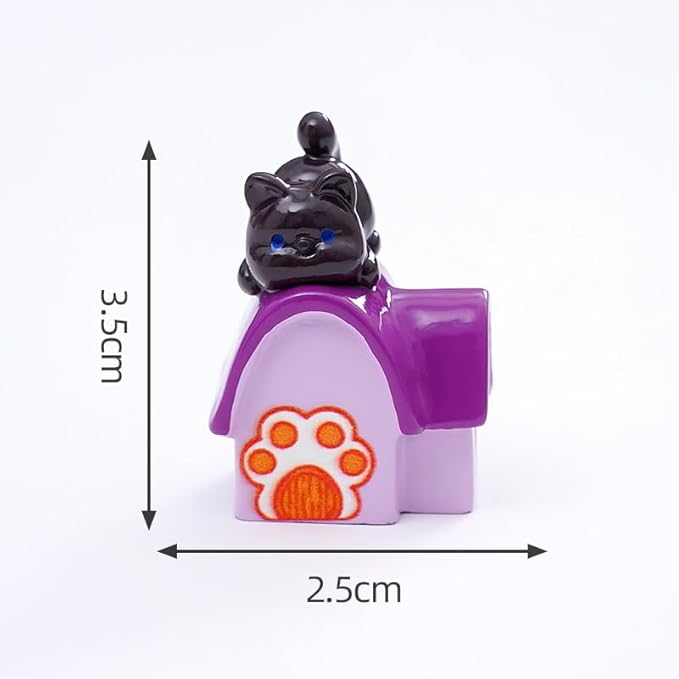 12pcs Halloween Mini Resin Figures 12 Styles Tiny Resin Little Small Figures Pumpkin Ghost Skull Miniatures Bulk for Halloween Party Favors Garden Dollhouse Decor