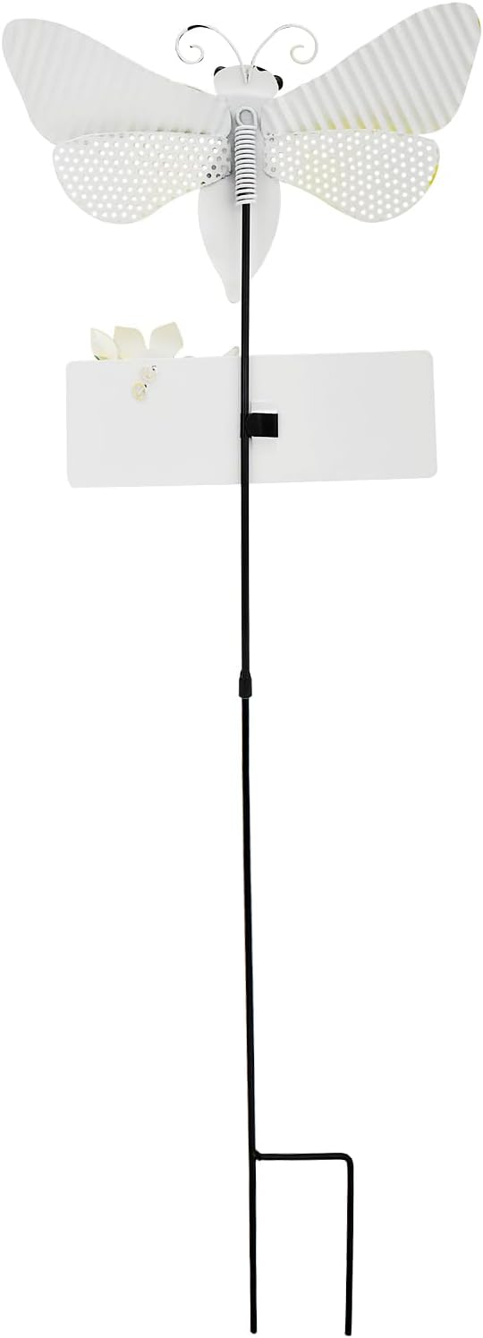 Veclotch 30"" H Metal Bee Garden Stake,Rustic Bee Decorative Yard Stakes Metal Yard Art Ornaments Welcome Sign Outdoor Spring Garden Decor for Patio Lawn Porch Pathway Decor