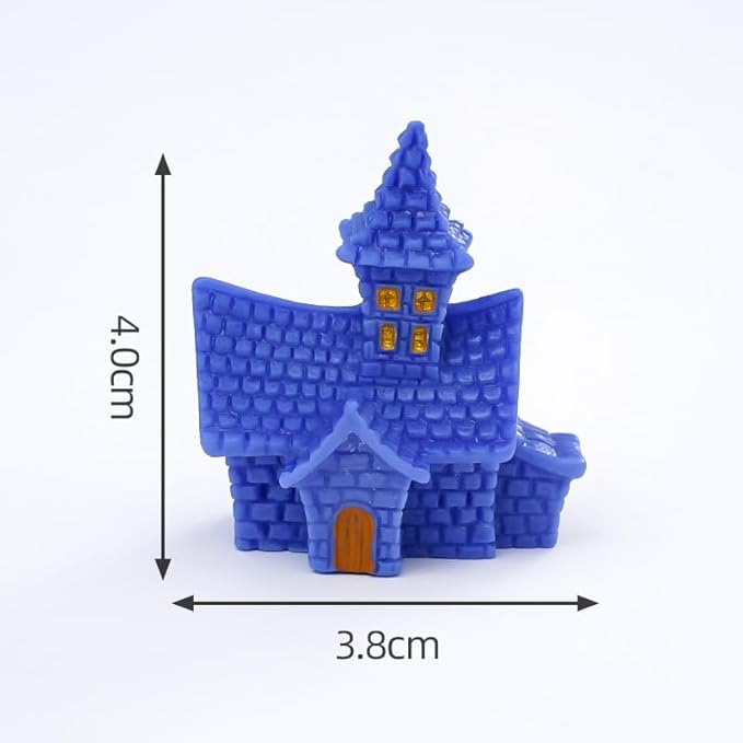 12pcs Halloween Mini Resin Figures 12 Styles Tiny Resin Little Small Figures Pumpkin Ghost Skull Miniatures Bulk for Halloween Party Favors Garden Dollhouse Decor