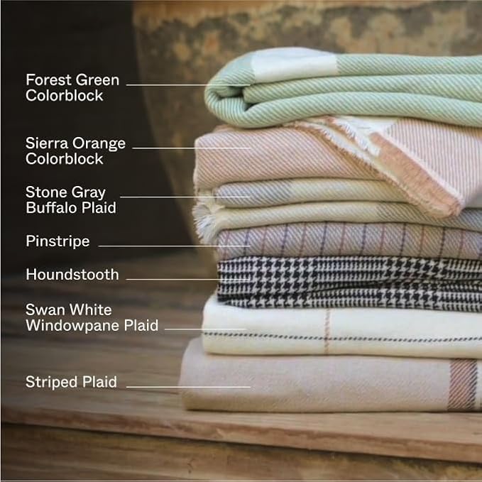 Outer Bug Shield Outdoor Throw Blanket w/Insect Shield Repellent Gear Technology- Lightweight Insect-Repellent Outdoor Blanket, Camping, Picnic & Beach Blanket, Sierra Orange Colorblock, 50" W x 60"