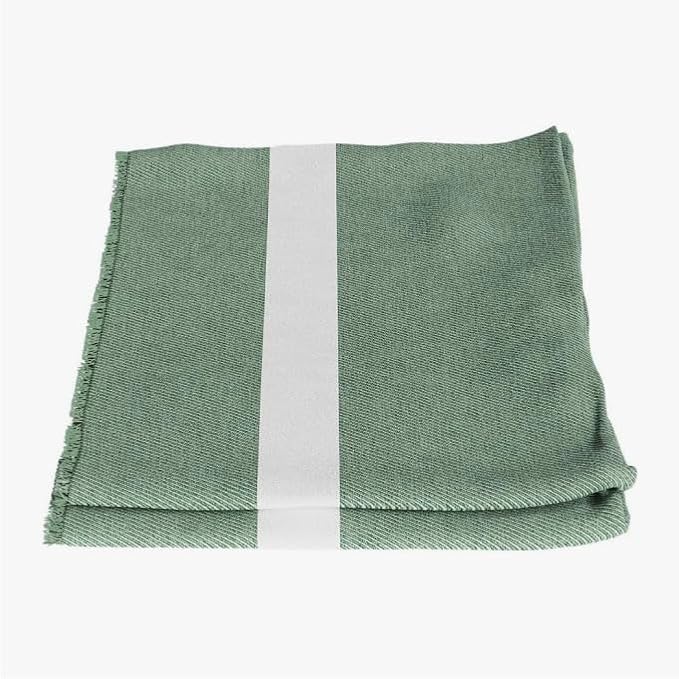 Outer Bug Shield Outdoor Throw Blanket w/Insect Shield Repellent Gear Technology- Lightweight Insect-Repellent Outdoor Blanket, Camping, Picnic & Beach Blanket, Forest Green Colorblock, 50" W x 60"