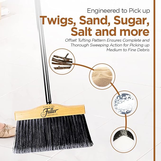 10” Upright Broom Head