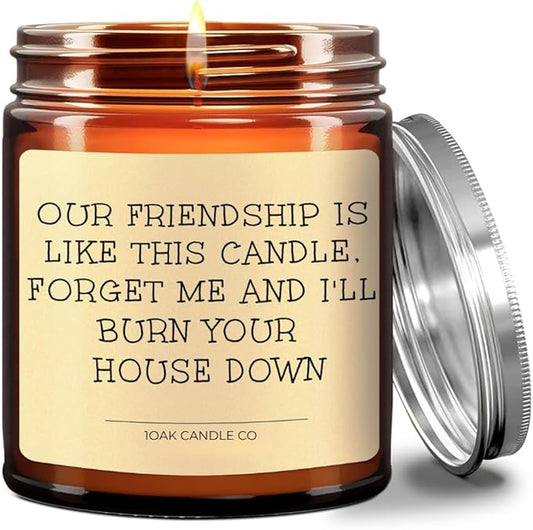1OAK Vanilla Candle - Best Friend Candle for Women - Friendship, Christmas & BFF Gifts