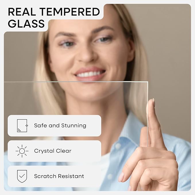 Homeforia 12x16 Wood Frame, High End Natural Oak 12x16 Light Wooden Picture Frame with Mat 9x12, 12 x 16 Poster Frames Matted to 9 by 12 Photo, 16x12 Hanging Frames, Tempered Glass, Wall Kit, Set of 1