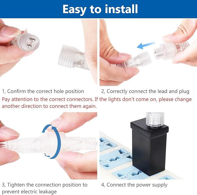 PEMOTech Meteor Shower Lights Outdoor, 38.5ft 15 Tubes 11.8" 540 LED Christmas Lights Outdoor, Snow Falling Icicle Light for Xmas Tree Halloween Decoration Wedding Party Window, Cool White