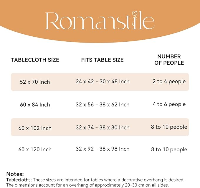 Romanstile Fall Tablecloth Rectangle, Thanksgiving Autumn Harvest Pumpkin Buffalo Plaid Table Cloth, Stain Resistant Washable Table Cover for Party/Dining/Holiday- Orange Checkered, 60x 144 Inch