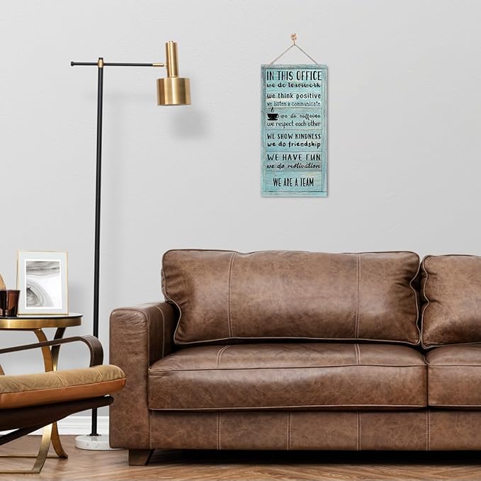 We Are A Team Office Signs Decor - Motivational Quotes Wall Art, Team Gift, Gift for Leader