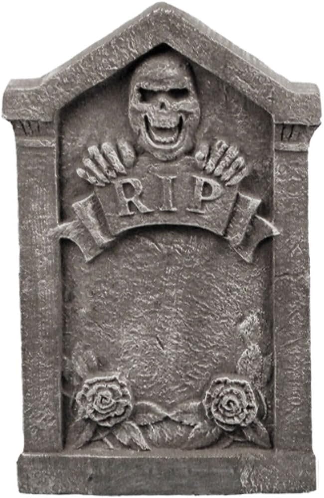 Haunted Hill Farm Resurrection Mary by Tekky, Battery Operated Timer and Sound Activated Jump-Scare Halloween Animatronic for Indoor or Covered Outdoor Creepy Halloween Decorations, Scary Fright Props