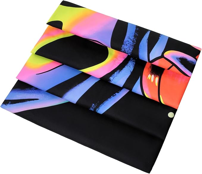 SparkLia Blacklight Horror Skull Tapestry, UV Reactive Neon Scary Face Wall Hanging, Glow in the Dark Spooky Decor for Bedroom, Gaming Room & Party - 30 x 40 inches