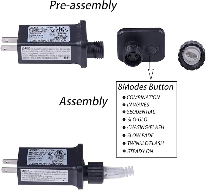 Curtain String Lights, Window Fairy LED Icicle Xmas Lights for Wedding Party Garden Room Outdoor Indoor Wall Decorations(Cool White)