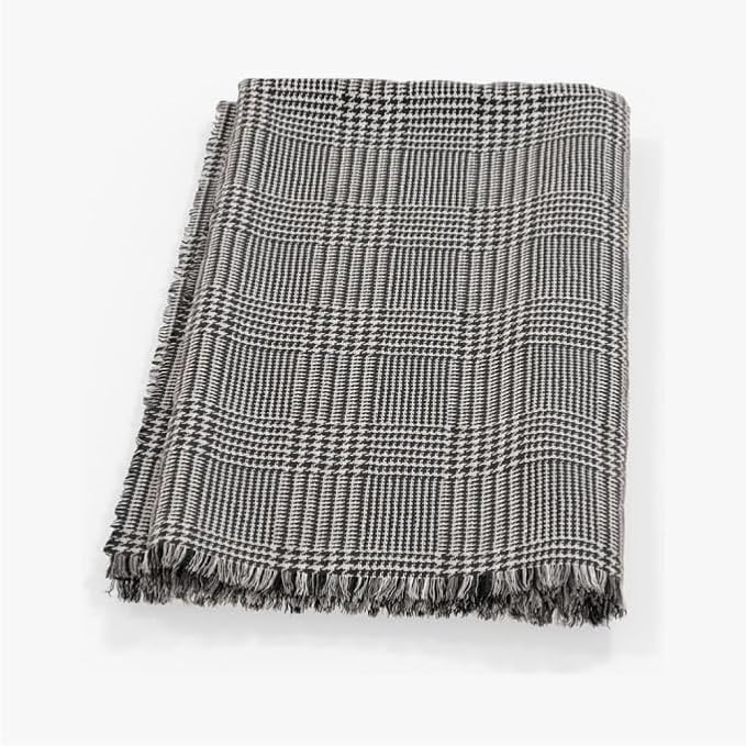 Outer Bug Shield Outdoor Throw Blanket w/Insect Shield Repellent Gear Technology- Lightweight Insect-Repellent Outdoor Blanket, Camping, Picnic & Beach Blanket, Houndstooth, 50”W x 60”