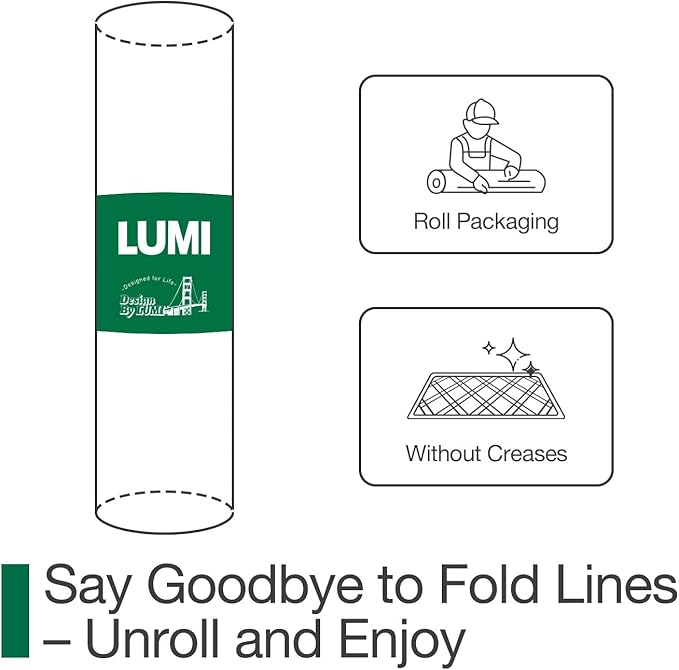 LUMI Indoor Door Mat 17"x30", Ultra Thin Low Profile Non-Slip Doormat for Home Entrance, Absorbent & Stain-Resistant Welcome Mats, Washable Entryway Mat for Front Door, Patio, Porch, Khaki