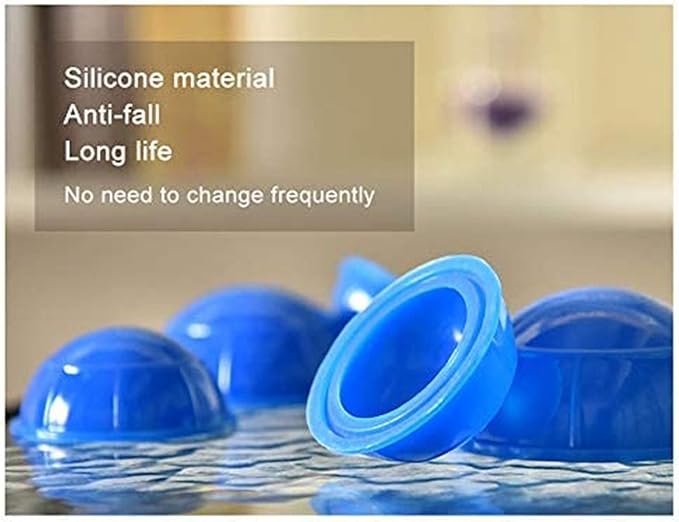 12 Pcs Silicone Massage Cupping Set Vacuum Cupping Acupuncture Cupping Therapy Set Professional Body Massage Cup Set Vacuum Massage Cupping for Pain Relief Muscle Relaxation,Pack of 12