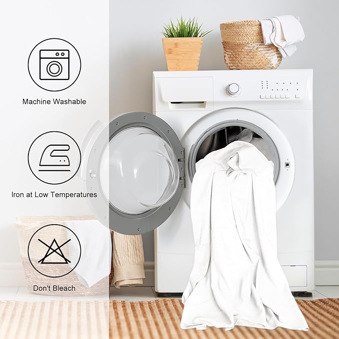 IVAPUPU Textured Linen Table Cloth for Rectangle Table - Waterproof Fabric Tablecloth Rectangular Wrinkle Free Wipeable Dining Cover for Wedding/Birthday/Party Decor, 60 x 84 Inch