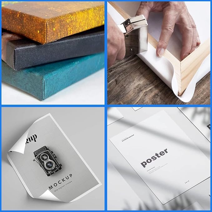 Vintage Moody Halloween Witch Artwork Wall Decor,Spooky Halloween Gothic Canvas Artwork Creepy Horror Witch with A Broom Pumpkin Bats Rustic Forest Picture,Dark Academia Poster,24"x36" Framed