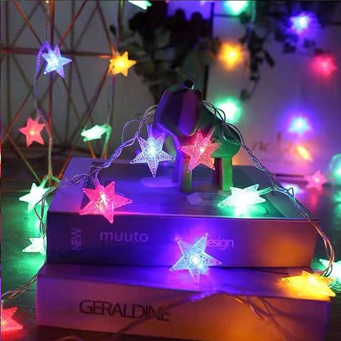 String Lights Battery Operated - Waterproof Fairy Christmas Lights, LED Star Twinkle Light for Indoor Outdoor Tent Loft Bed Patio Party Wedding Holiday Camping Decor