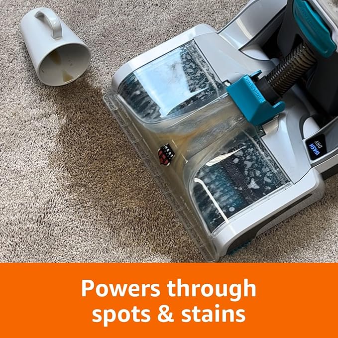 Amazon Basics Pet Stain & Odor Carpet Stain Remover Cleaner, Fresh Scent, 64 fl oz (Pack of 2)