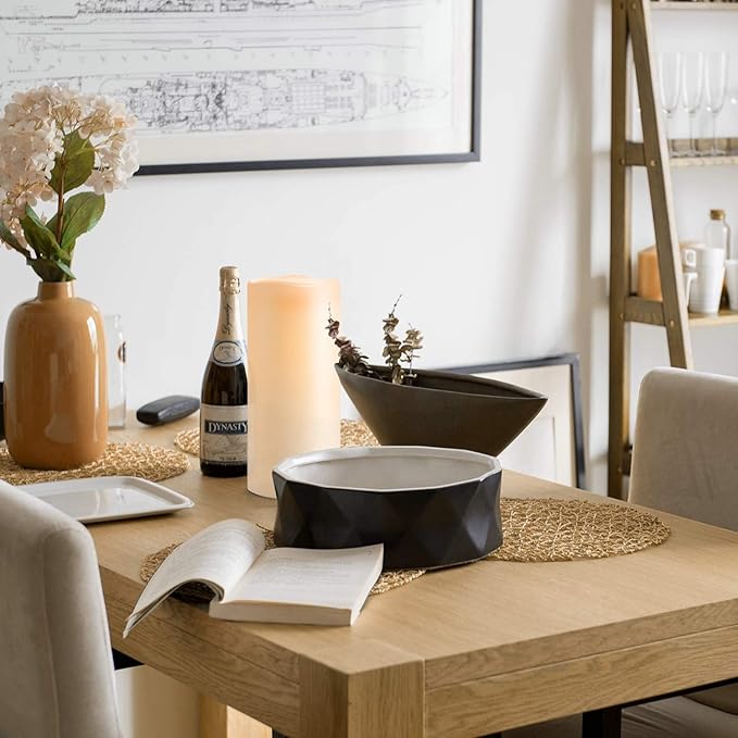 Amagic 2 Pack 8" x 4" Outdoor Plastic Electric flameless Candles with Remote Control and Timer, Battery Operated Flickering LED Pillar Fake Candle for Home, Wedding Decor, Ivory