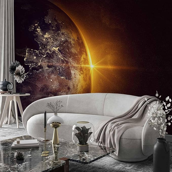 artgeist Wall Mural Cosmos Galaxy 193x138 in - XXL Peel and Stick Self-Adhesive Wallpaper Removable Large Sticker Foil Wall Decor Print Picture Image Design n-B-0003-a-a