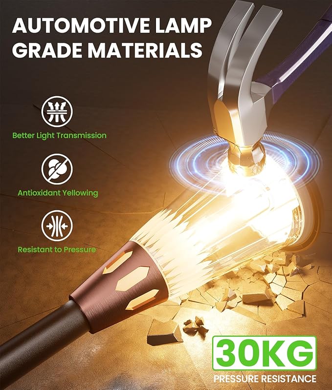 Bright Solar Lights Outdoor 6 Pack, 2-in-1 Warm&Cool Solar Pathway Lights Waterproof IP65, Auto On/Off Outdoor Light for Path Walkway Driveway Lawn