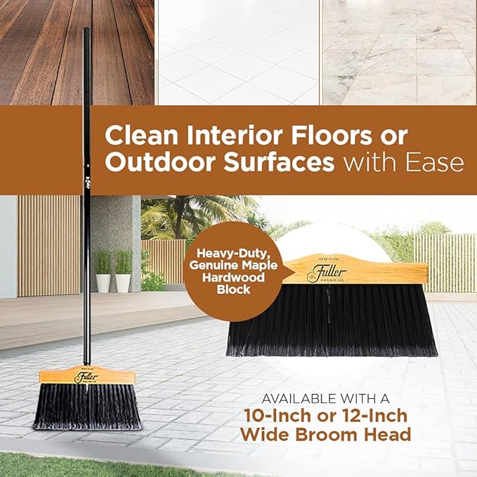 12” Upright Broom Head