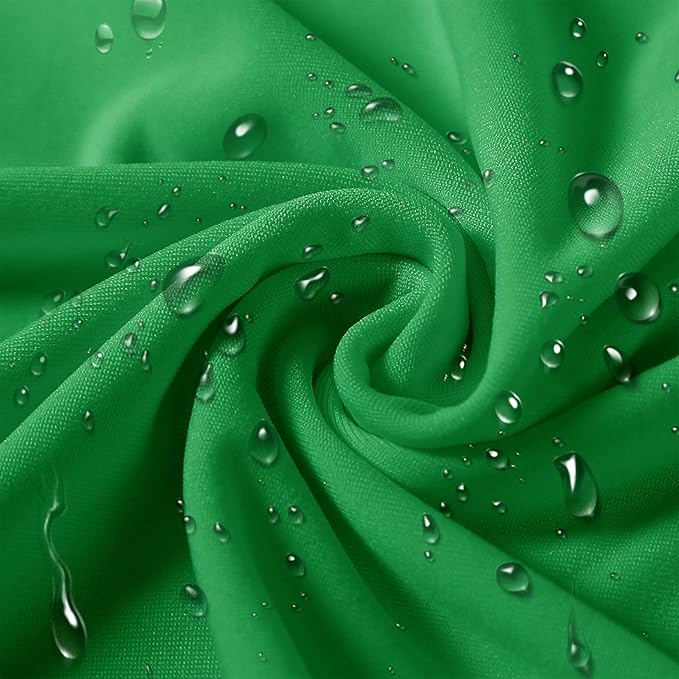 SUPERO Waterproof Spandex Chair Cover 25PCS, Stretch Dining Chair Covers, Polyester Outdoor Chair Covers, Protector Stretch Chair Cover for Party Universal, Banquet, Wedding Event, Hotel(Emerald)